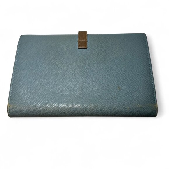 CELINE Grained Calfskin Large Multifunction Bi-Fold Wallet - Picture 2 of 16